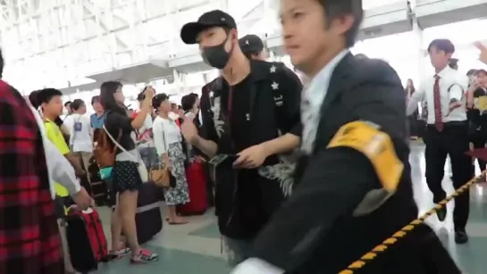 [VK][160731] MONSTA X Fancam @ Fukuoka Airport