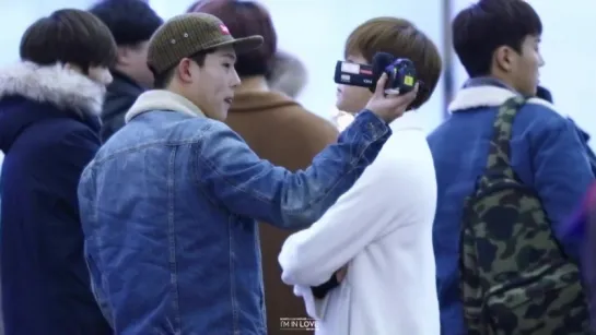 [VK][151128] MONSTA X Fancam @ Incheon Airport