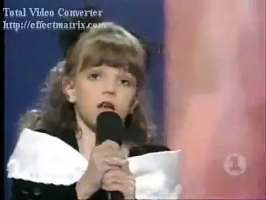 Britney Spears (Love Can Build A Bridge) on Star Search 1991