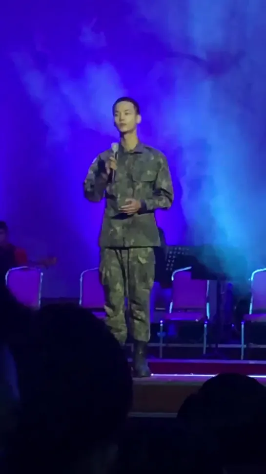 [Fancam] 190502 VIXX N - Tearful (Go Han Woo cover) @ Korea Military Academy concert