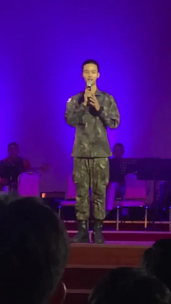 [Fancam] 190502  @ Korea Military Academy concert - VIXX N - Talk