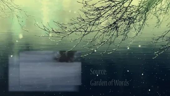 The garden of words - Sarah Brightman - Let it rain - The rain people AMV