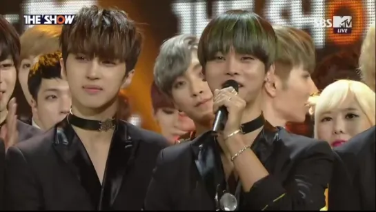 151117 빅스(VIXX) - 사슬(Chained up) 1st WIN @ SBS MTV The Show