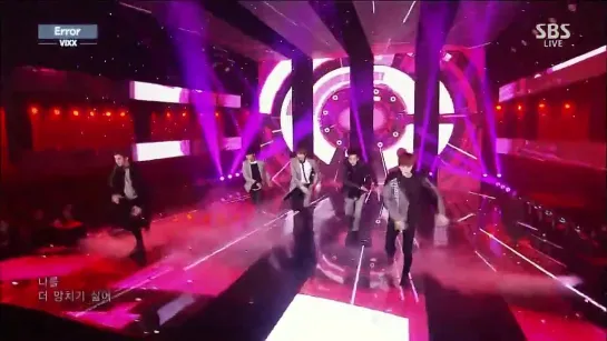 [빅스(VIXX)] Error (에러) @인기가요 Inkigayo 141116