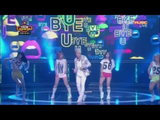 20130821 쇼챔 아웃사이더 Bye U (feat. VIXX KEN)