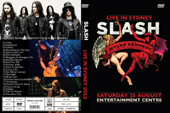 Slash ft. Myles Kennedy & The Conspirators - 2012.08.25 - Live in Sydney