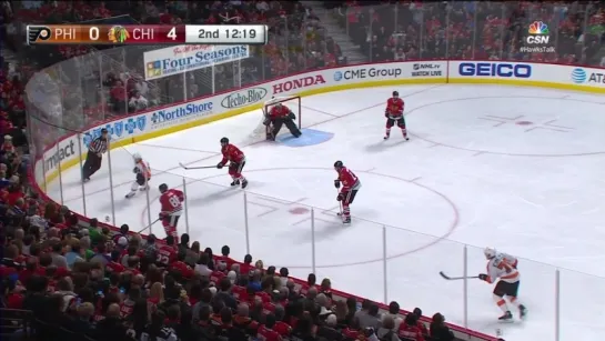 Chicago Blackhawks vs Philadelphia Flyers - highlights