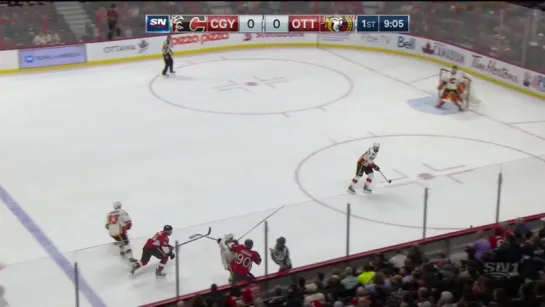 NHL . Calgary Flames - Ottawa Senators. 1тайм. 29.10.15