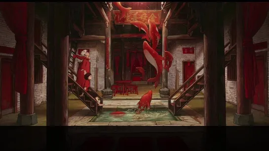 Big Fish & Begonia Movie ED 1 [pinyin & hanzi lyrics] | Eason Chan (陈奕迅) - 在这个世界相遇_v720P