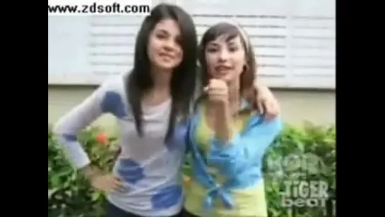 m - Demi Lovato and Selena Gomez - Interview With Tiget Beat