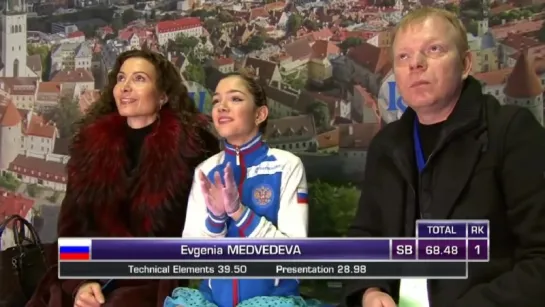 Evgenia Medvedeva - SP World Juniors 2015