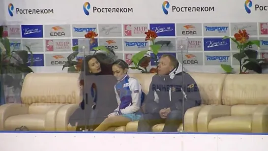 Evgenia Medvedeva - SP, Russian Juniors 2015