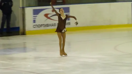 Evgenia Medvedeva - LP, Russian Juniors 2015