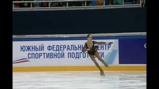 Evgenia Medvedeva - LP Russian Nationals 2014 (ESPN)