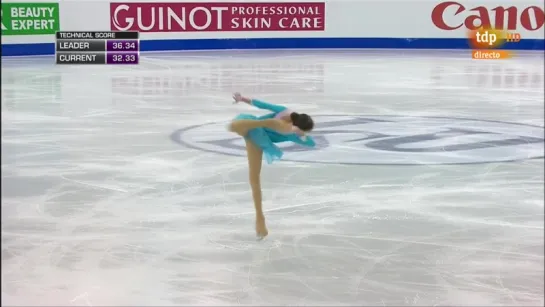 Evgenia Medvedeva - SP Grand-Prix final 2014, Jr (tdp)