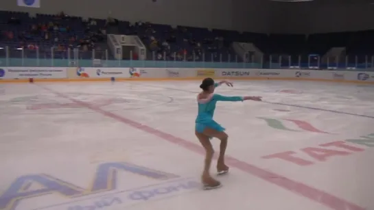 Evgenia Medvedeva - SP, Cup of Russia 4th tour, 2014 (2 vers)