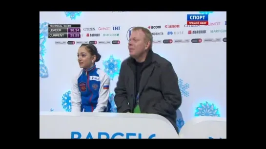 Evgenia Medvedeva - SP Grand-Prix final 2014, Jr (СПОРТ)