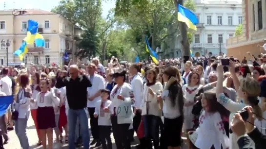 «Кто не скачет — тот москаль» теперь в Одессе