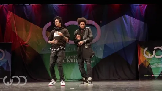 Les Twins | FRONTROW | World of Dance Las Vegas 2014 #WODVEGAS