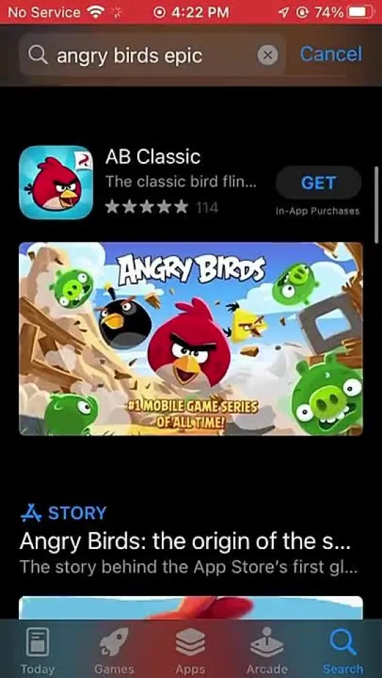 [brpnd] How to get angry birds epic and other deleted games on IOS!