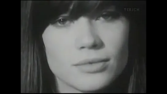 Francoise Hardy ♫ Mon amie la rose / original Swiss TV 1965