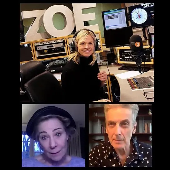 Peter Capaldi & Zoë Wanamaker (23 apr 2021)