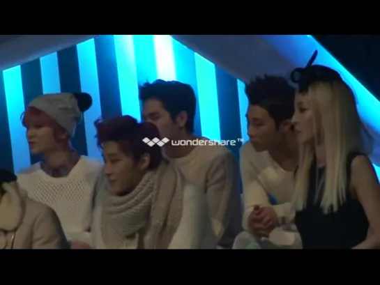 BAP-Infinite react to CL-HYORI perf @Gayo Daejun 2013