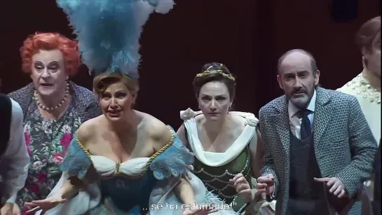 Доницетти, Viva la mamma / Donizetti, Viva la mamma. Teatro Real de Madrid 2021. Nino Machaidze, Carlos Álvarez, Xabier Anduaga