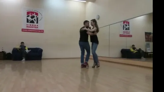 Kizomba - Alexandr Kunitsin, Improvisation after classes