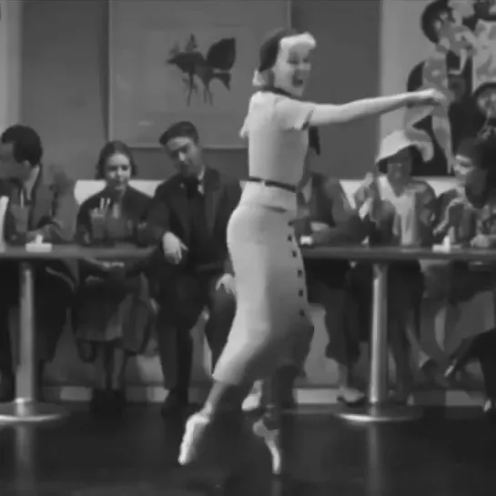 Танец Бетти Грейбл, 1935 | Academic Dance