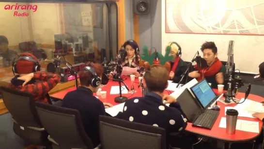 141224 HOTSHOT - Last Christmas @ [Super K-Pop] Arirang Radio