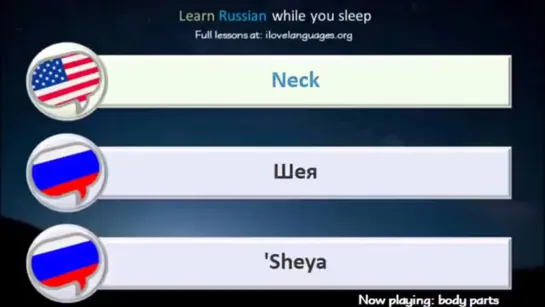 1000 Basic Words and Phrases. Learn Russian while you sleep. 5 hours