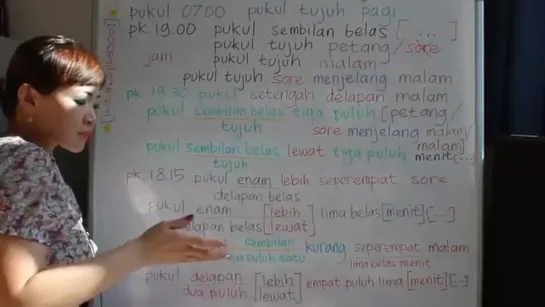 (bad) IraCarolina2001. Learn indonesian language (41-56)