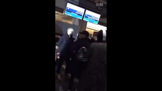 FANCAM | 160109 | Infinite @ Vancouver Airport