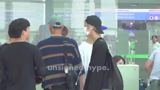 [Fancam][13.07.2018] Airport Incheon, fly to Taipei