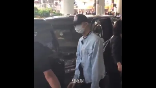 [Fancam][09.07.2018] Airport  HongKong