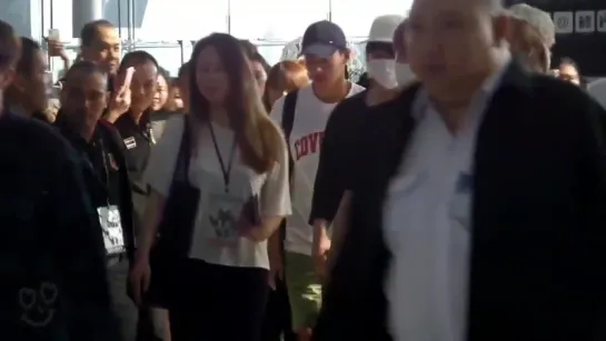 [Fancam][01.07.2018] Airport Suvarnabhumi