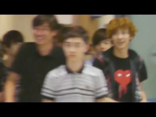 [FANCAM] 120730 EXO-K @ Incheon Airport