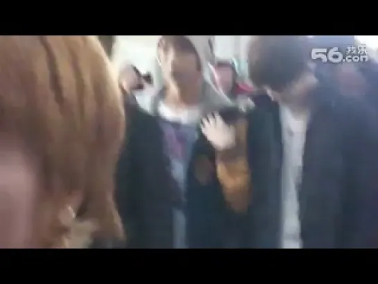 120402 EXO HuHan at airport