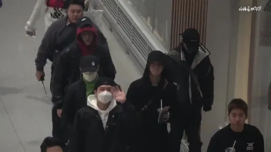 [VK][200110] MONSTA X fancam @ Incheon Airport