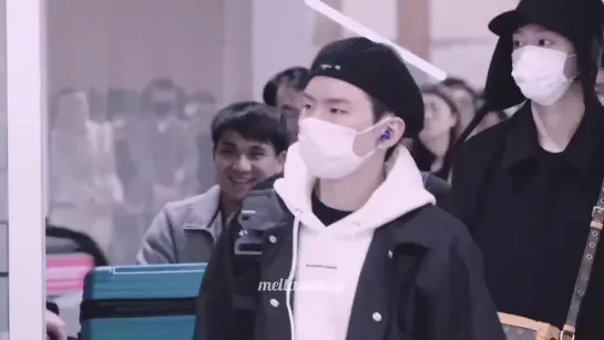 [VK][200112] MONSTA X fancam (Kihyun focus) @ Incheon Airport