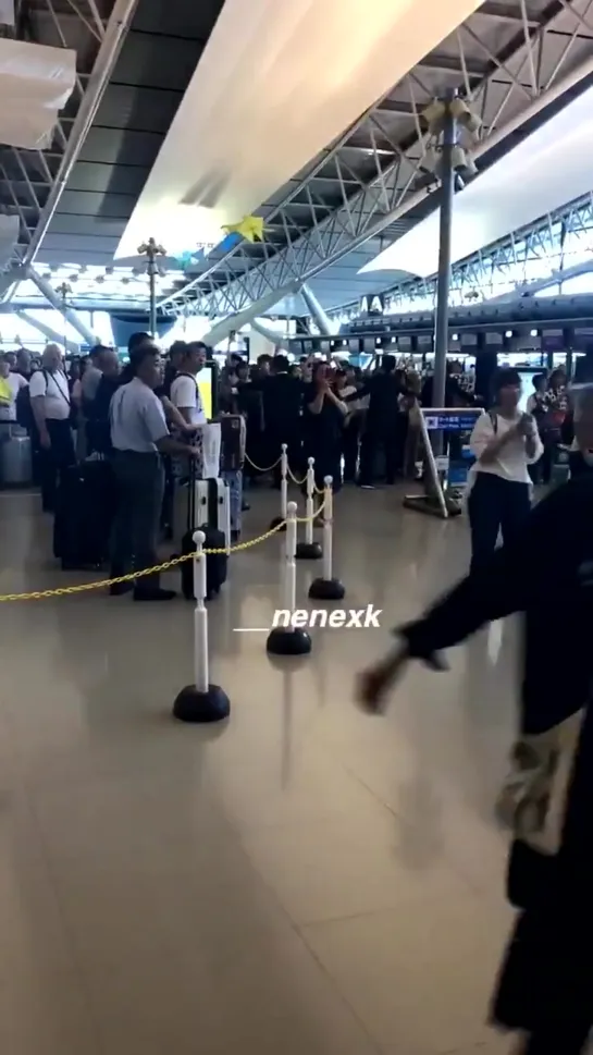 [VK][190905] MONSTA X fancam @ Kansai Airport