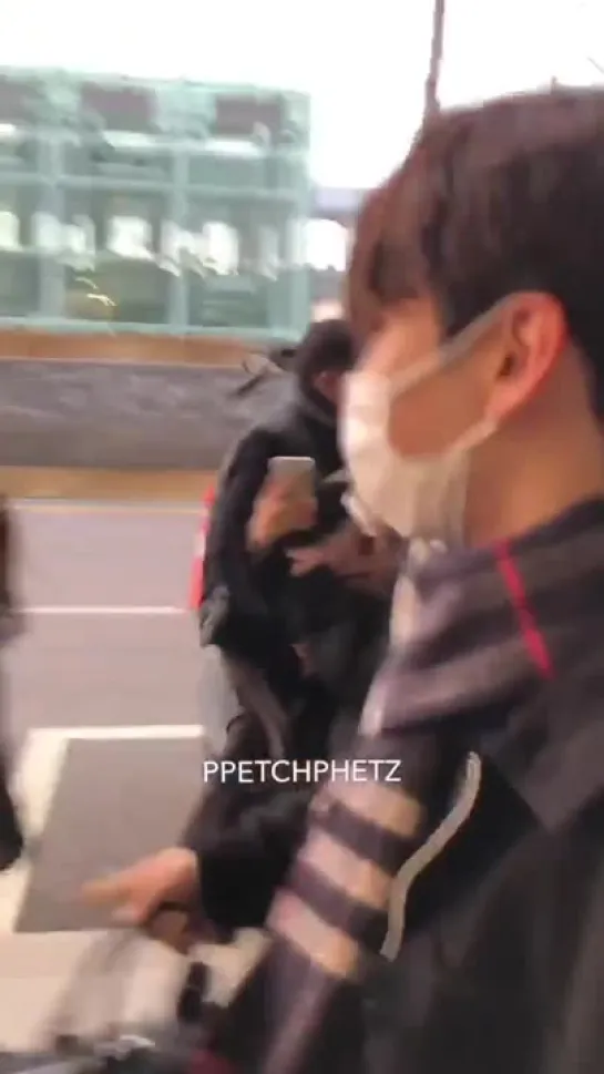 [VK][181209] MONSTA X fancam (Kihyun focus) @ Incheon Airport