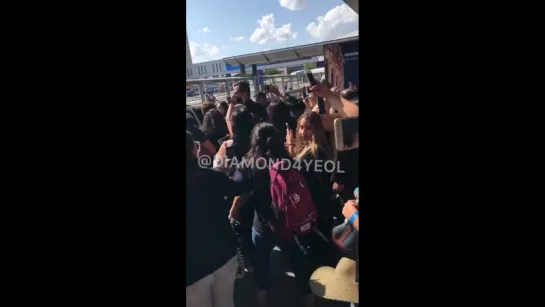 [VK][180804] MONSTA X fancam @ Monterrey Airport