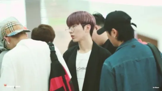 [VK][180616] MONSTA X fancam (Kihyun focus) @ Incheon Airport