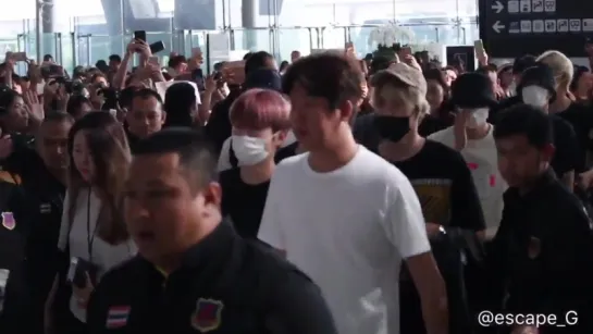 [VK][180701] MONSTA X fancam @ Bangkok Airport