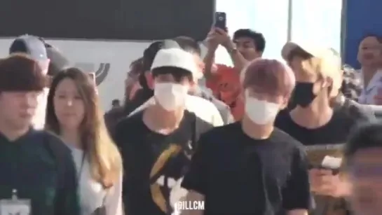 [VK][180701] MONSTA X fancam @ Bangkok Airport