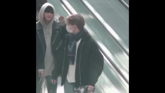 [VK][180301] MONSTA X fancam @ Incheon Airport