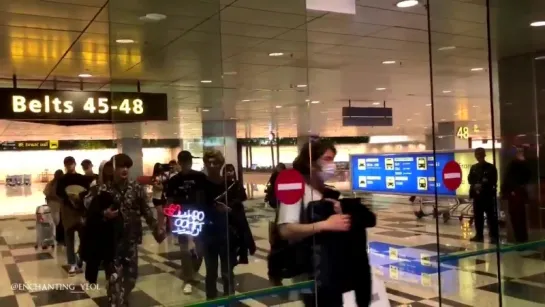 [VK][180301] MONSTA X @ Singapore Airport