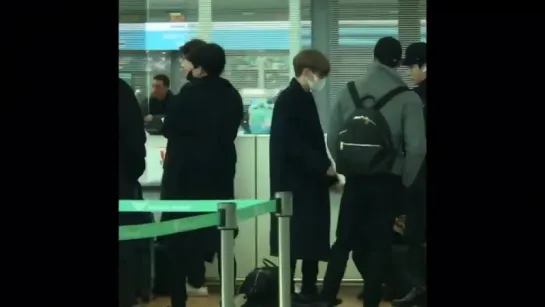 [VK][180126] MONSTA X fancam @ Incheon Airport